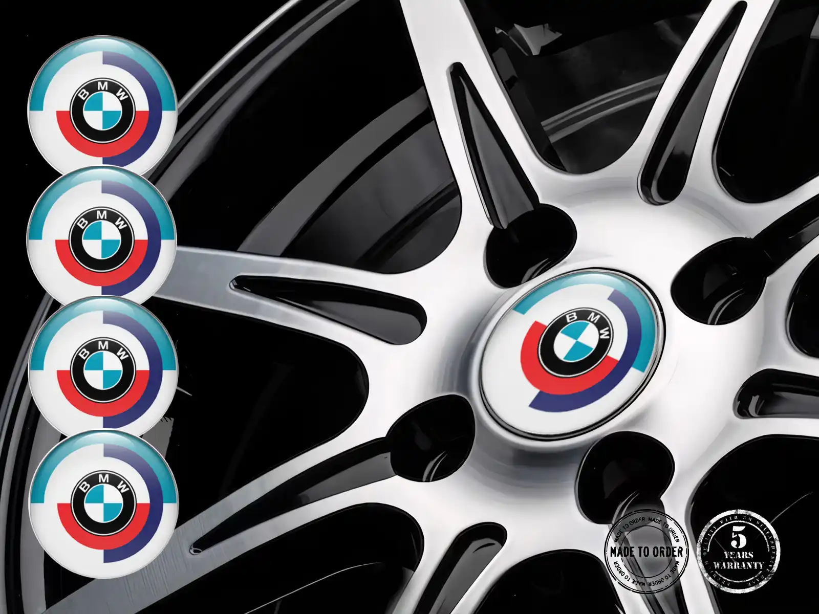 BMW Harz-Dome Sticker Premium Quantum Racing